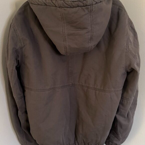 CONTRASTING HOODED JACKET - Picture 3 of 4